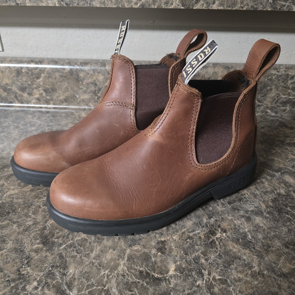 Rossi Boots Australia Women Endura US 7.5 Mens 5.5 Brown Leather